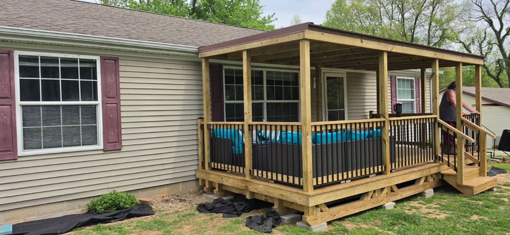 TimberCraft 10' x 20' Covered Deck