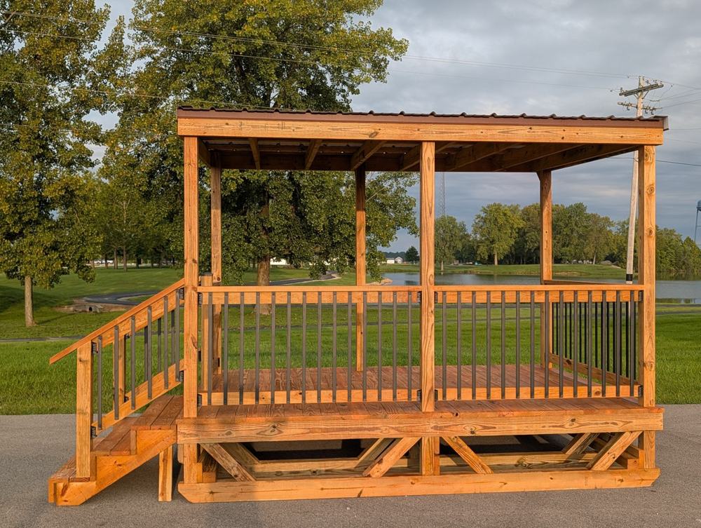 TimberCraft 8' x 12' Covered Deck