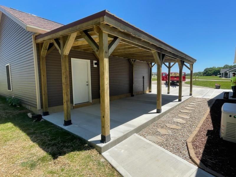 TimberCraft 11' x 30' Covered Patio