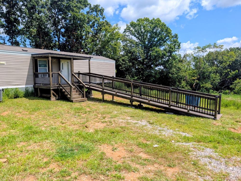 TimberCraft 8' x 12' Covered Deck with 26 ft Ramp