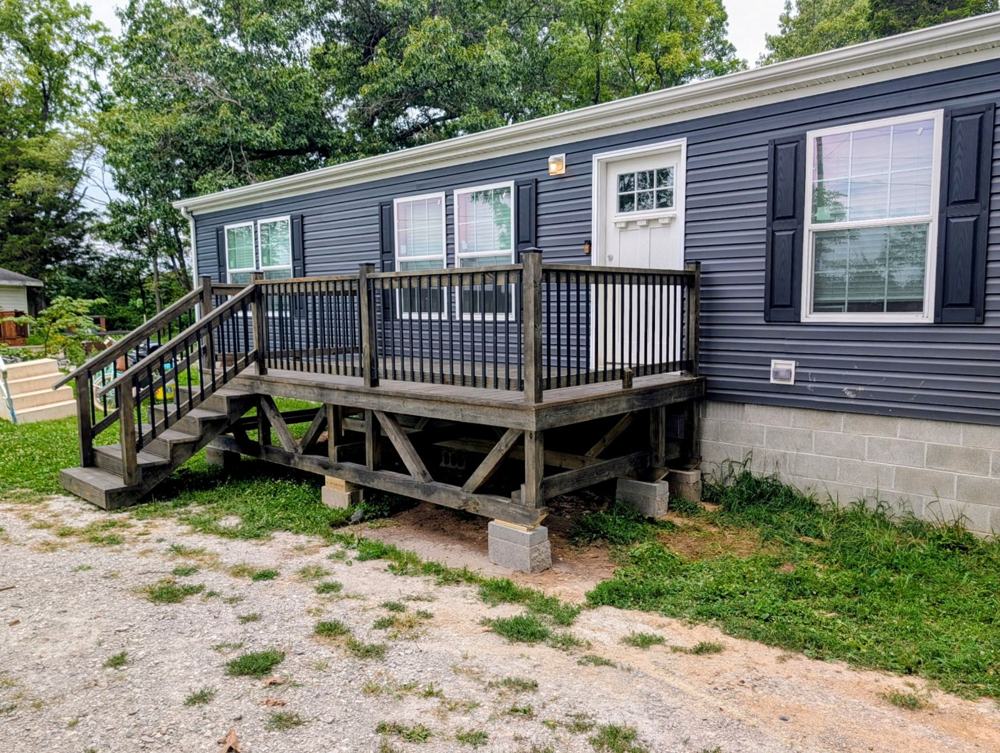 TimberCraft 8' x 16' Mobile Home Deck