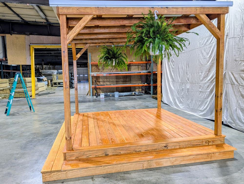TimberCraft 10' x 10' Patio with Roof