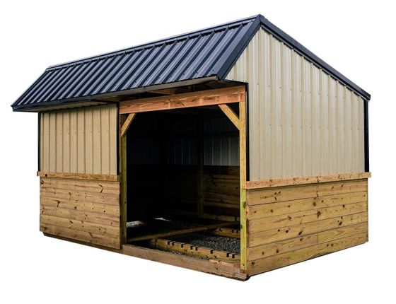Hallmark Run-In Shelter portable building